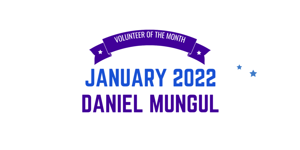 January 2022 Volunteer of the Month 1 volunteer of the month 2